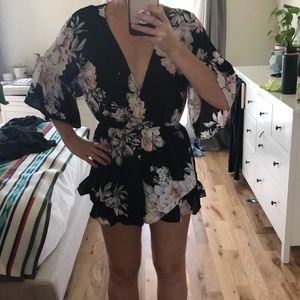 Floral romper